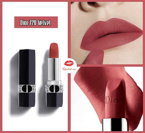 rouge dior 720 velvet finish|720 icone Rouge Dior lipstick.